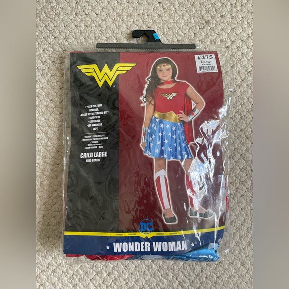 DC Wonder Woman Child Large Costume - Picture 12 of 13